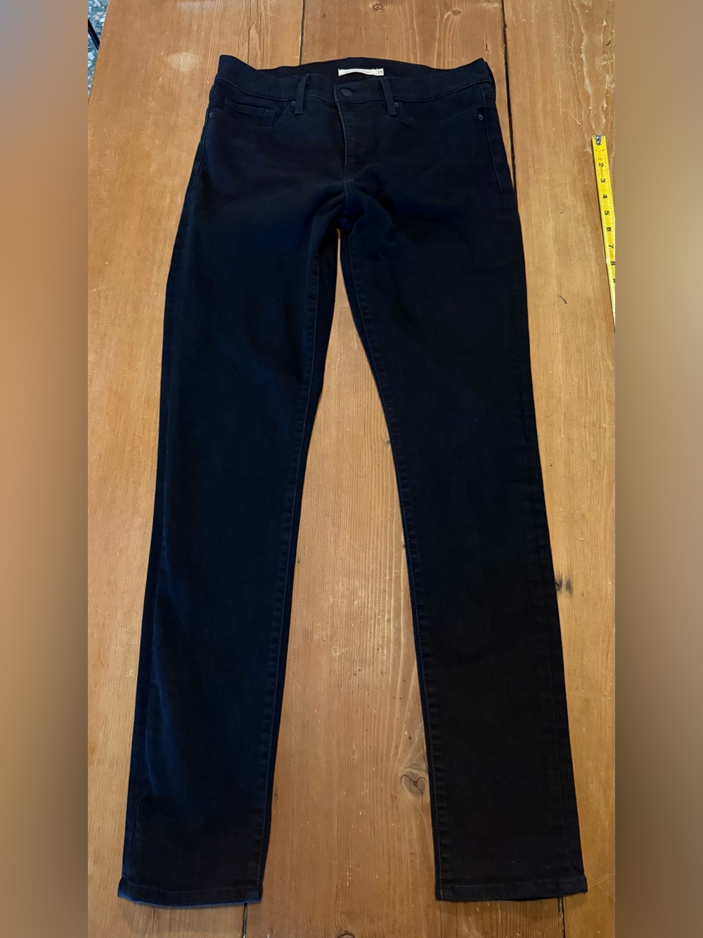 Levi’s Black Shaping Straight Jeans